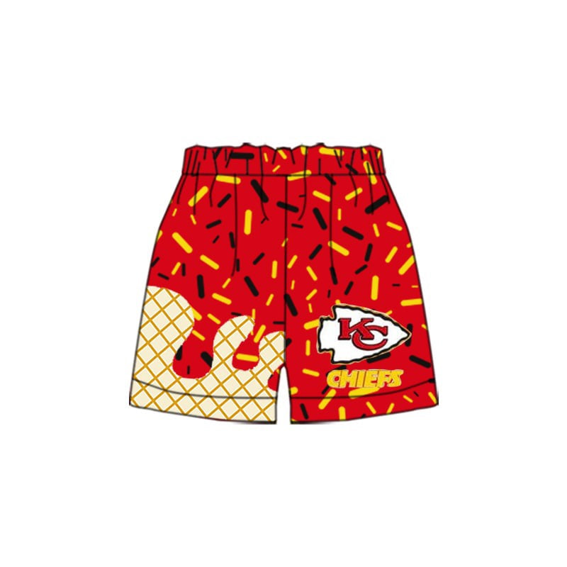 Preorder moq 5 Baby Boys KC Sprinkles Team drips Shorts Bottoms