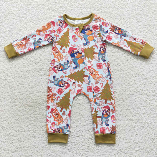 Sibling Baby Boys Christmas Frogs Deer Santa Pant Rompers