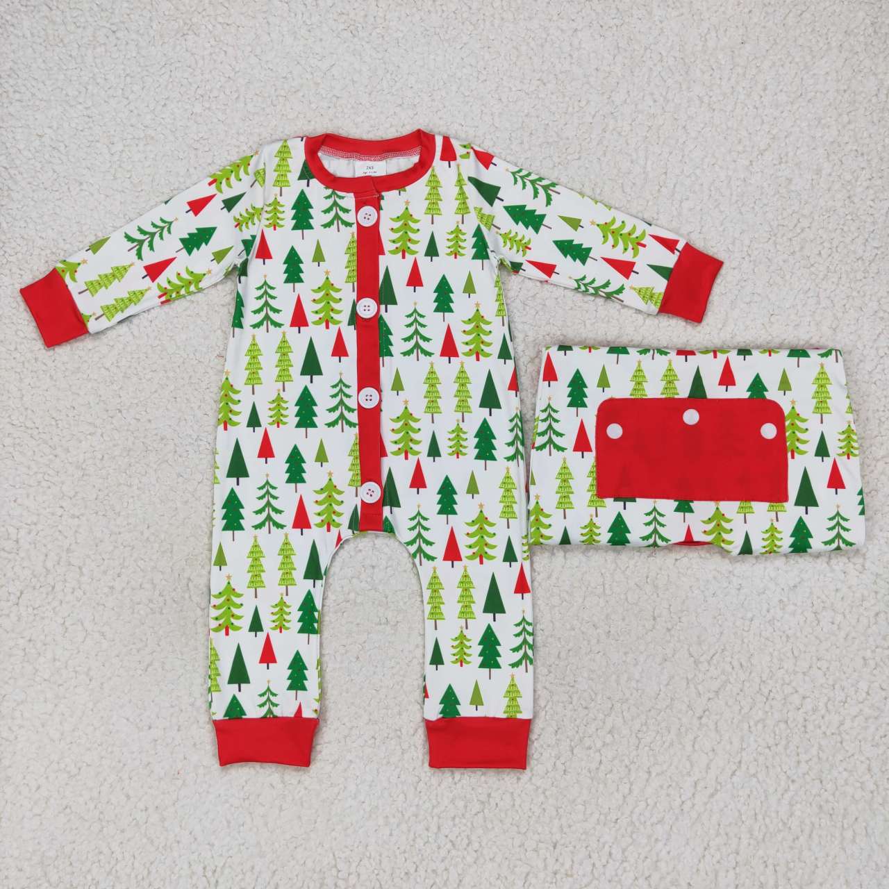 Sibling Baby Boys Christmas Tree Soldier Deer Santa Long Sleeve Rompers