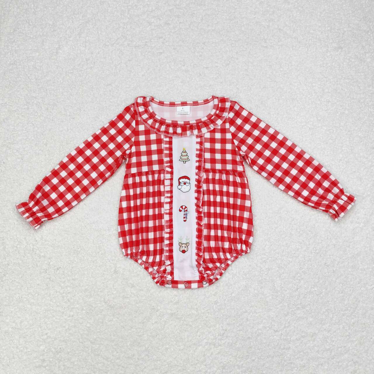 USA Shop Baby Infant Girls Christmas Santa Tree Long Sleeve Rompers