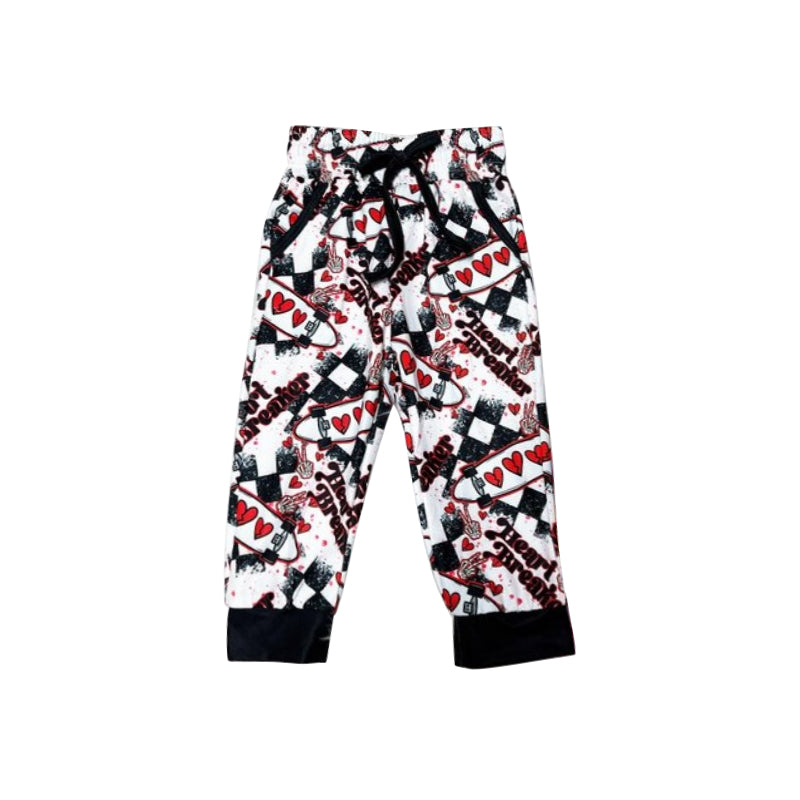Baby Boys Valentines Hearts Scooter Pants preorder