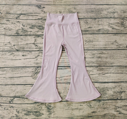 Baby Girls Grey Yoga Active Wear Bell Bottom Pants