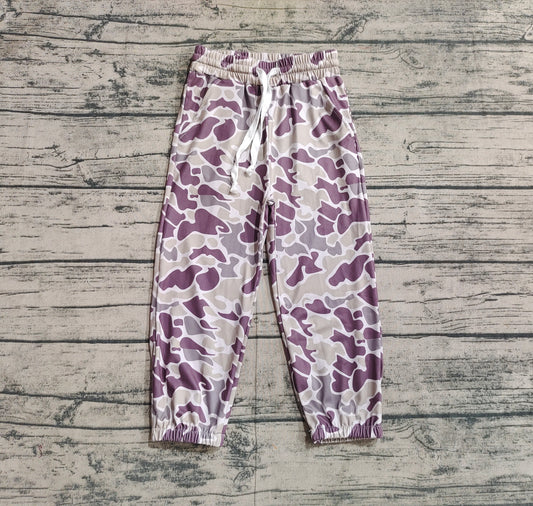 Baby Girls Grey Camouflage Southern Bottoms Pants
