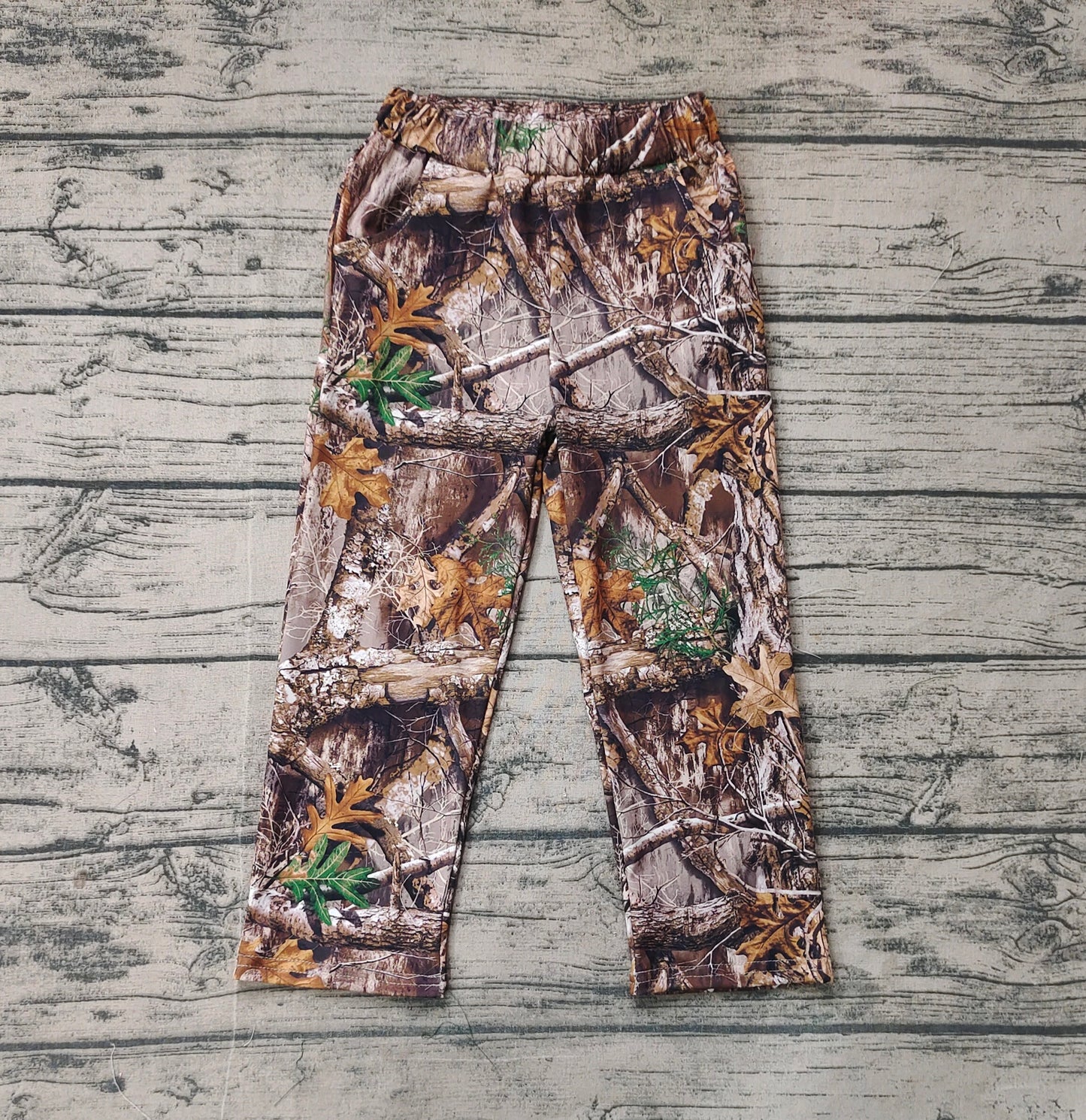 Baby Girls Real Tree Camo Pockets Pants