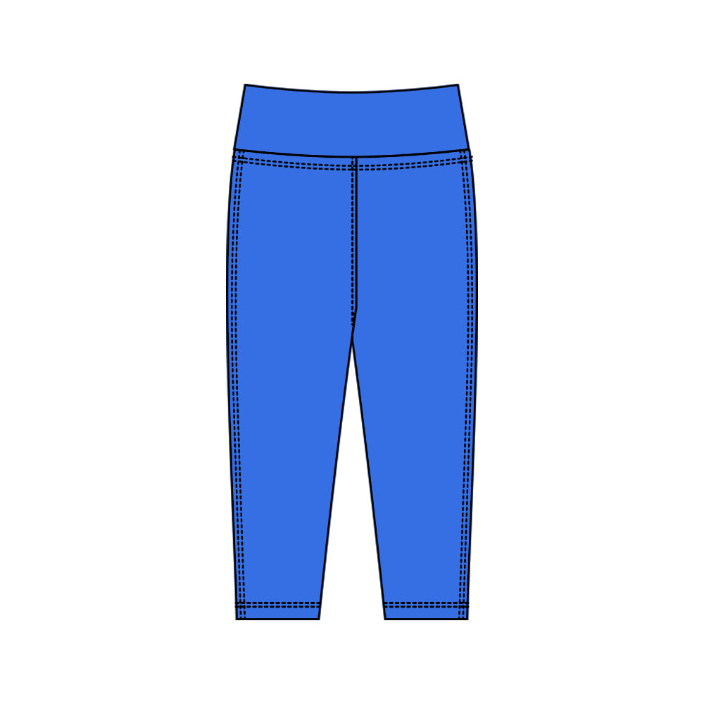 Baby Girls Hot Blue Yoga Leggings Pants Bottom Preorder