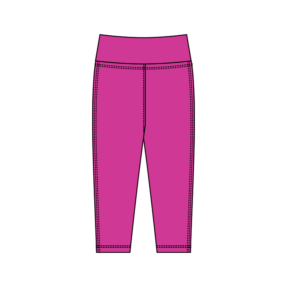 Baby Girls Hot Pink Yoga Leggings Pants Bottom Preorder