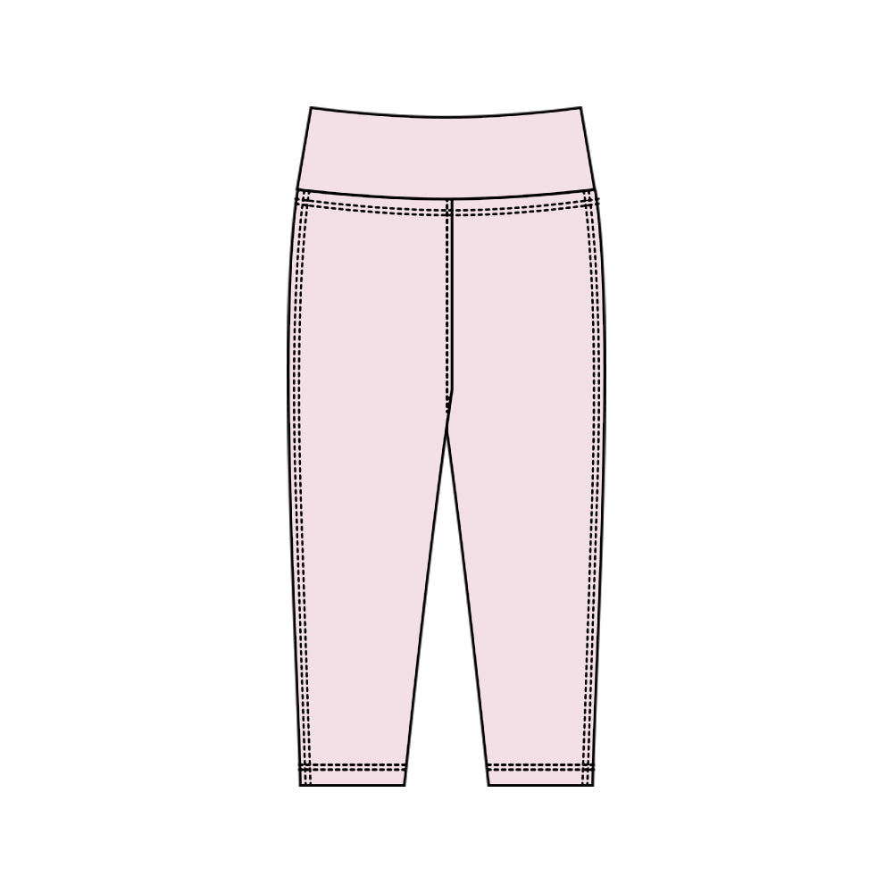 Baby Girls Light Pink Yoga Leggings Pants Bottom Preorder