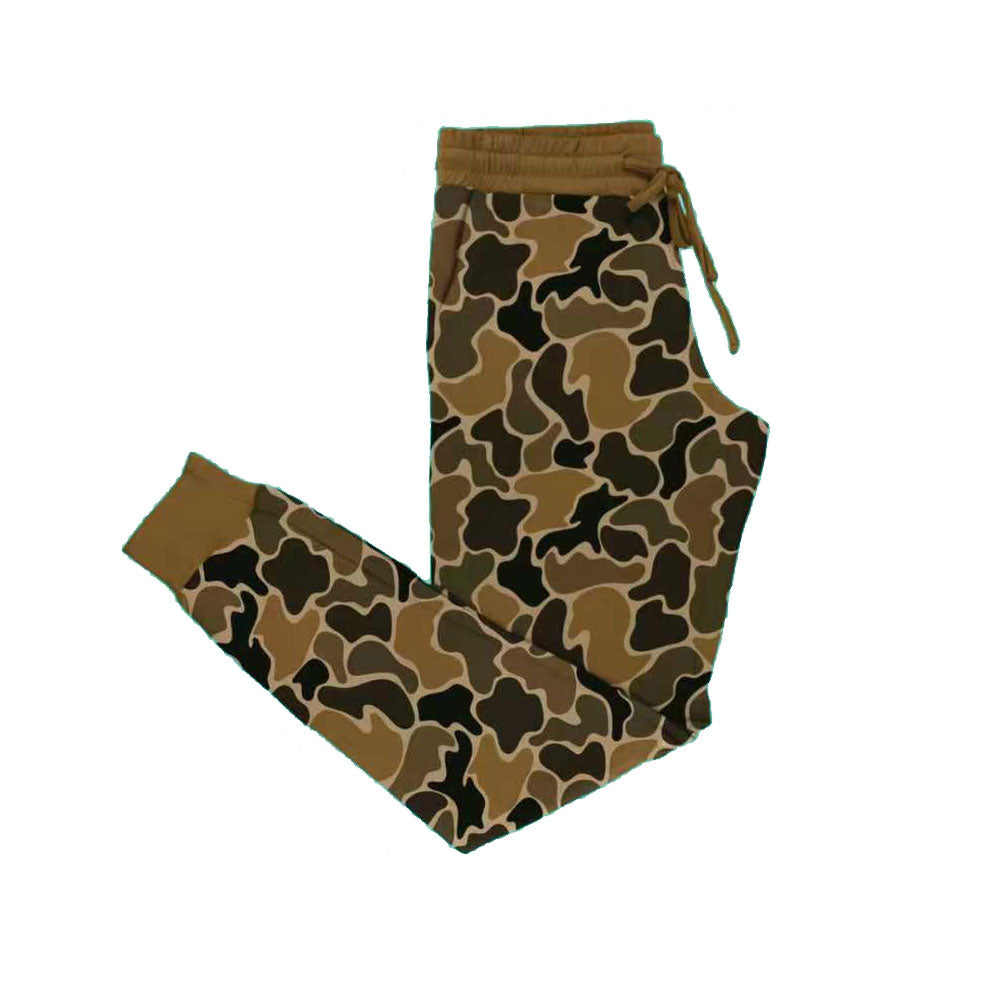 Adult Women Brown Camo Pockets Pants Bottom Preorder