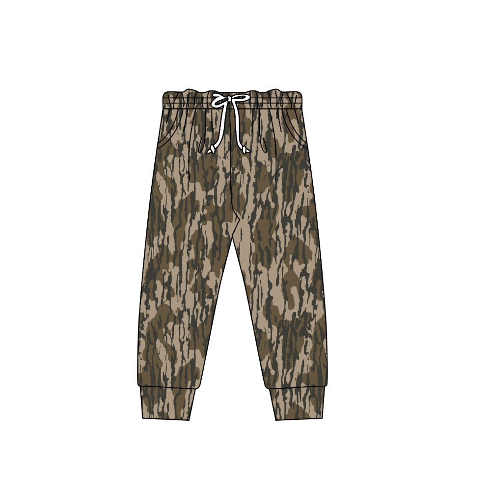 Baby Boys Olive Camo Pockets Southern Jogger Pants Bottom Preorder