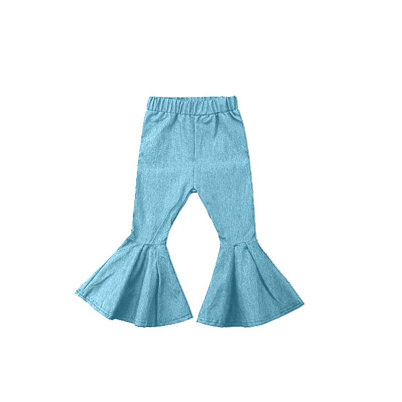 Baby Girls Blue Bell Bottom Pants Preorder