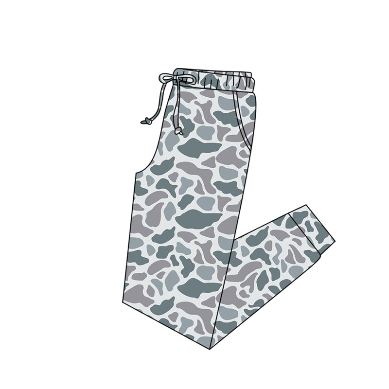 Adult Women Southern Light Grey Camo Pockets Legging Pants Bottom Preorder