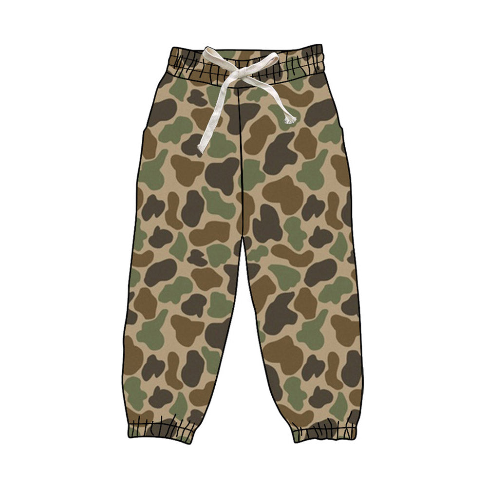 Baby Boys Southern Green Camo Jogger Pants Bottom Preorder