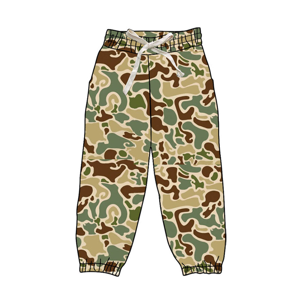 Baby Boys Southern Yellow Camo Jogger Pants Bottom Preorder