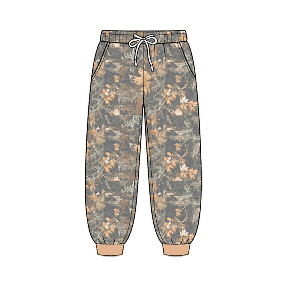 Preorder moq 5 Baby Boys Southern Camo Pockets Joggers Pant Bottom