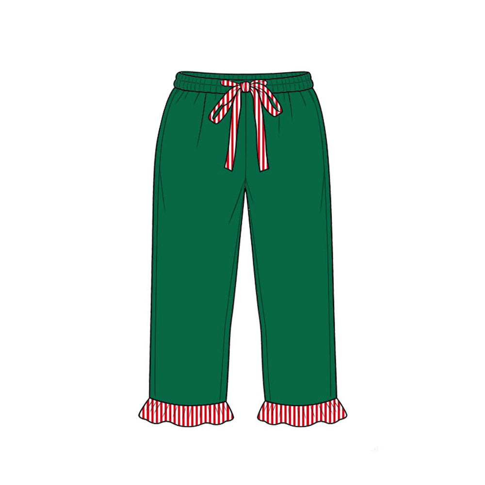 Baby Girls Green Ruffle Pants Bottom Preorder