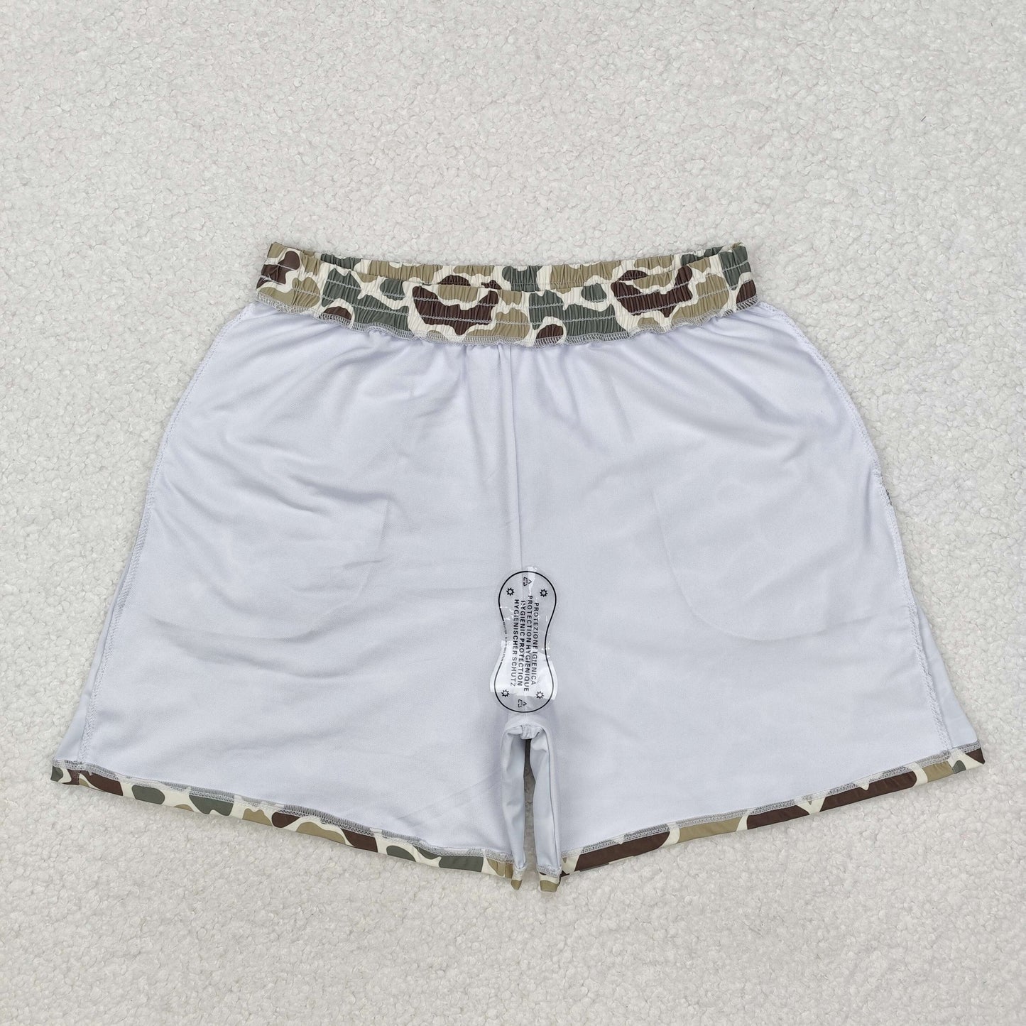 USA Shop Adult Man Green Camouflage Pockets Bottom Trunks Shorts Swimwear