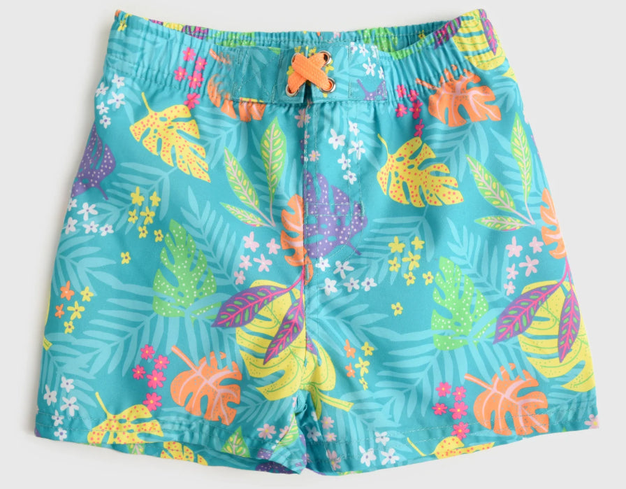 Baby Boys Colorful Floral Swimming Trunks Summer Shorts Preorder