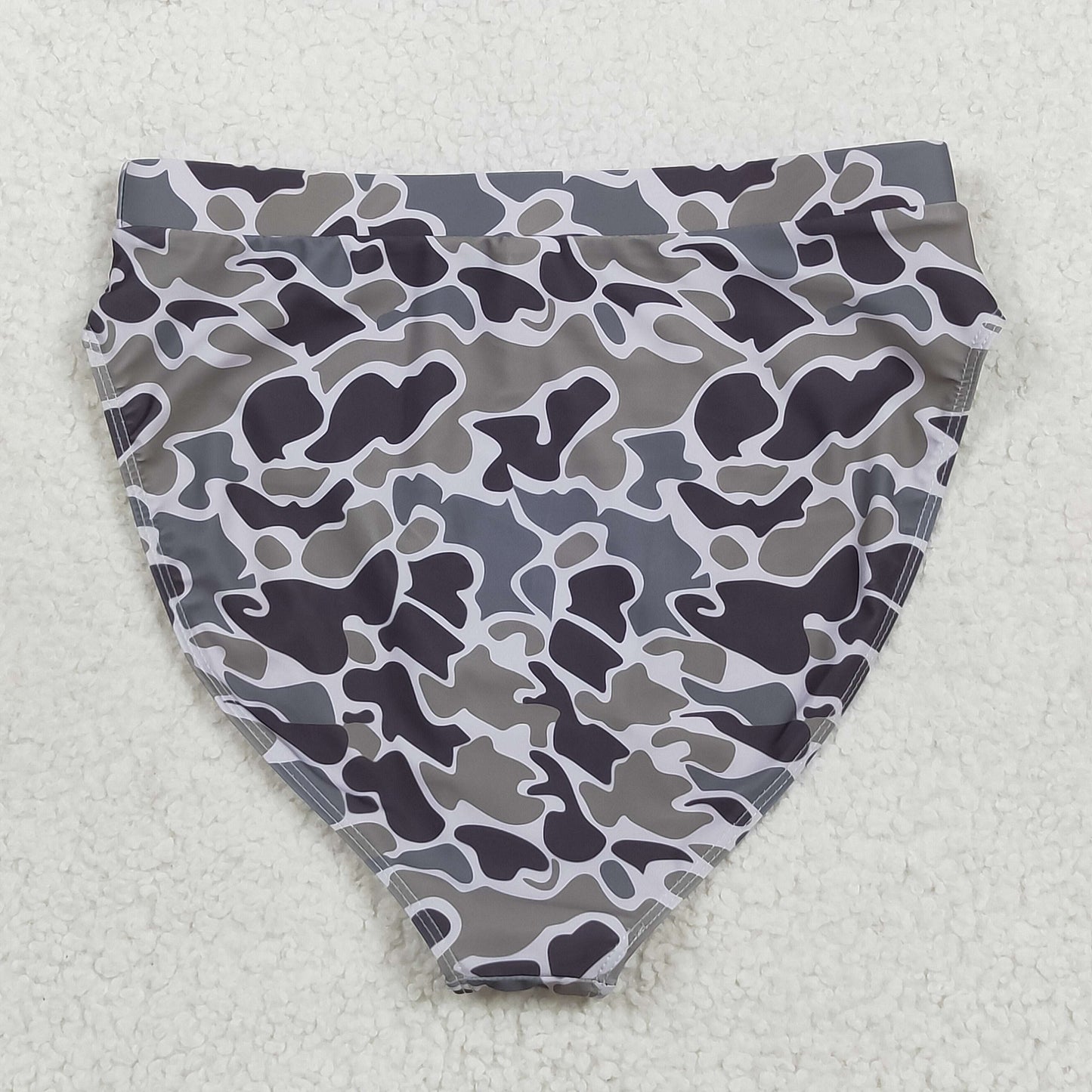 Sibling Adult Women Western Camouflage Top Bummies 2pcs Bikini Swimsuits Sets