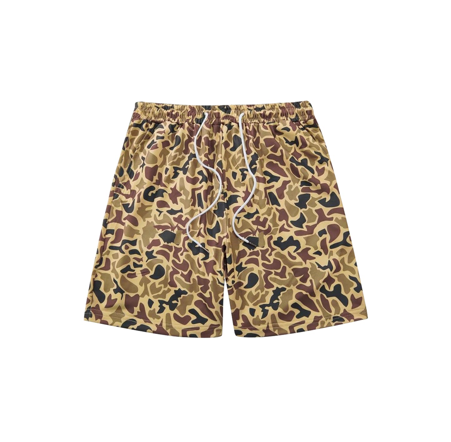 Adult Men Southern Khaki Camo Pockets Swimming Trunks Preorder