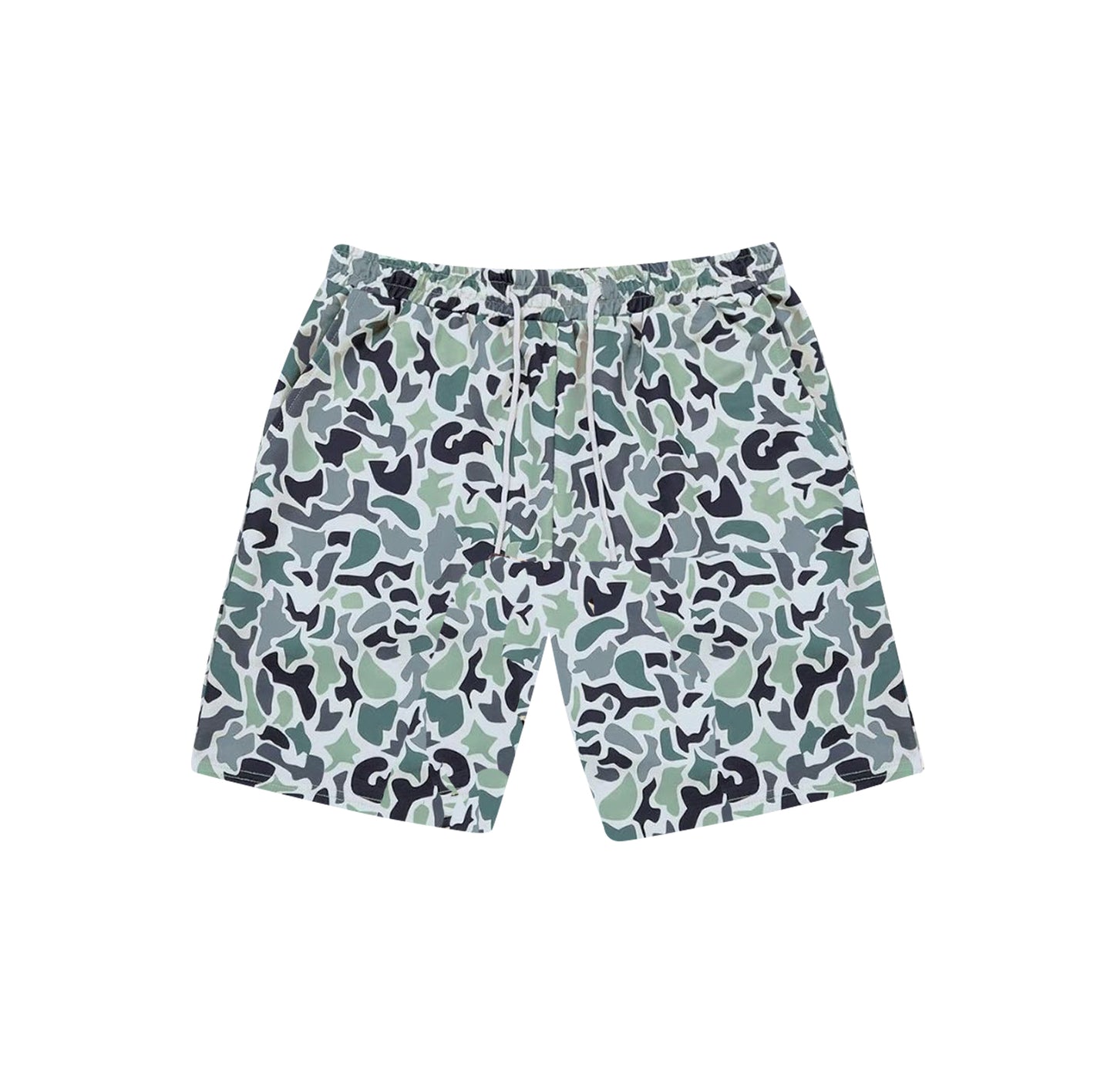 Adult Men Southern Grey Green Camo Pockets Swimming Trunks Preorder