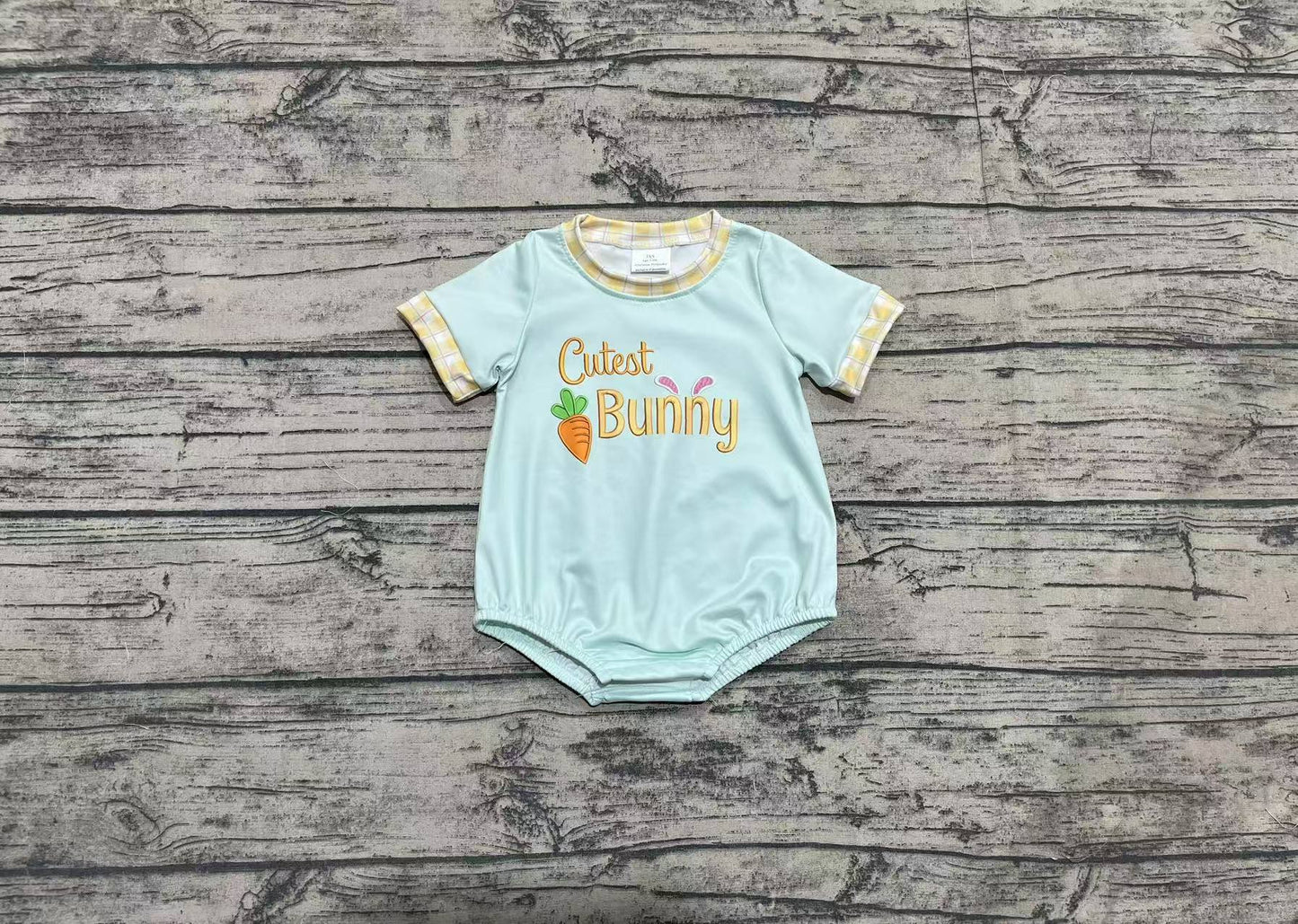 Baby Infant Boys Easter Cute Bunny Carrot Rompers