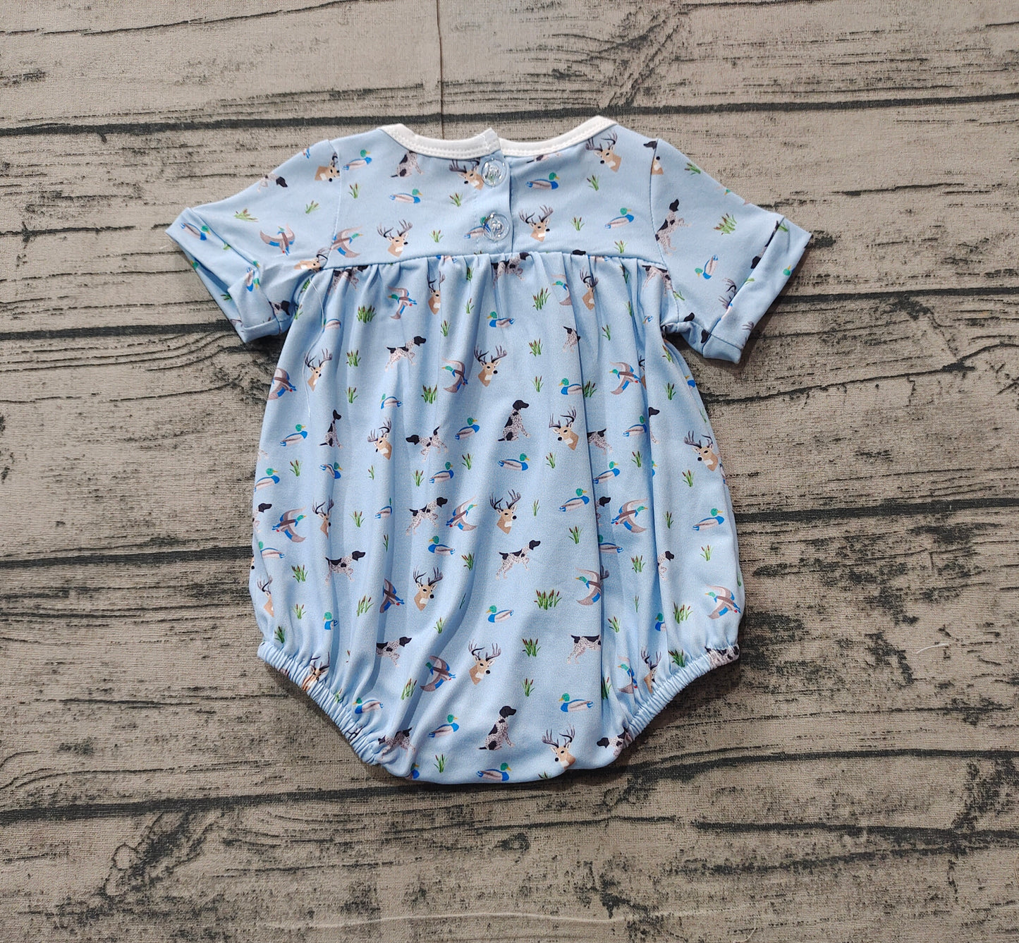 Baby Infant Girls Dog Duck Deer Hunting Rompers