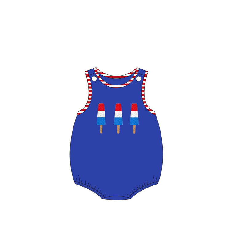 Baby Infant Boys 4th Of July Popstick Sleeveless Rompers preorder