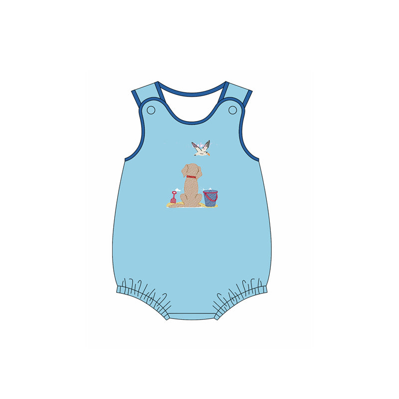 Baby Boys Bird Dogs Beach Rompers Preorder