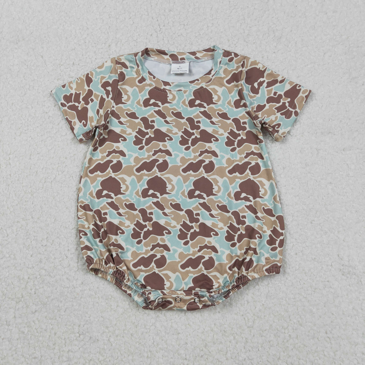 Sibling Baby Boys Southern Khaki Camo Polo Hoodie Tops Pockets Shorts Set Shorts Rompers