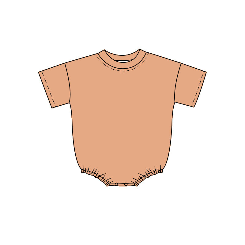 Baby Boys Girls Short Sleeve Colorful Rompers Preorder