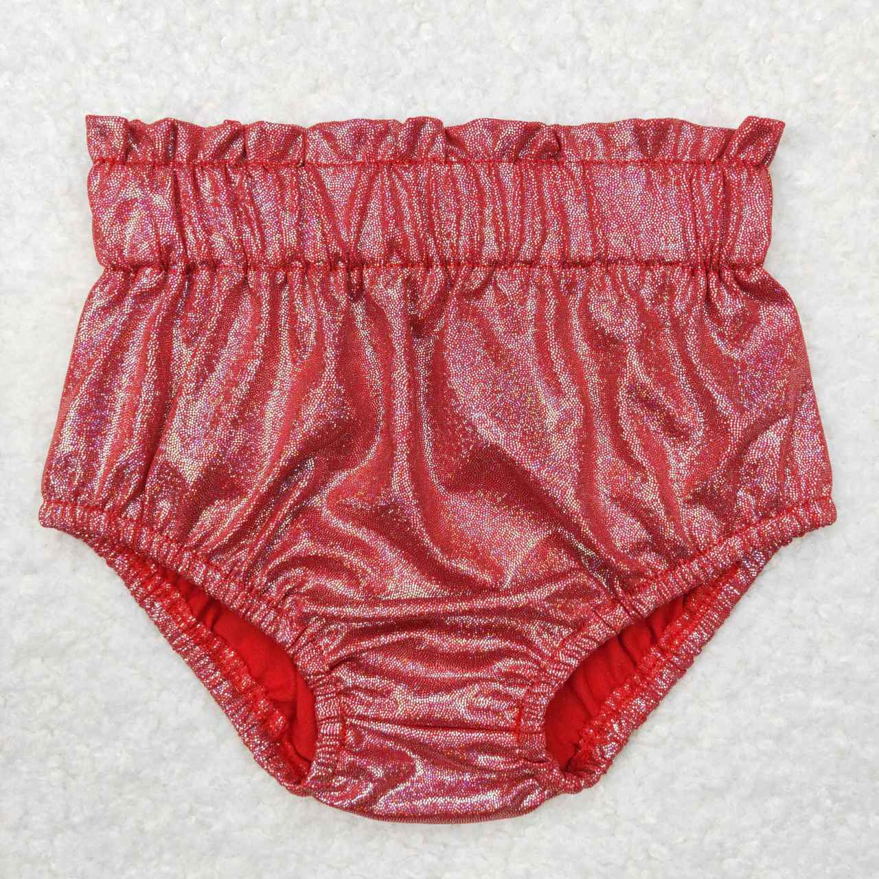 Sibling Baby Girls Leather Summer Bummies Bottoms