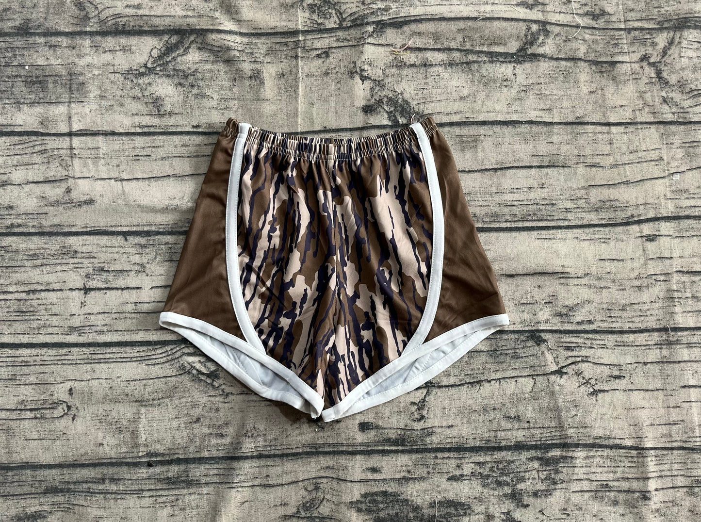 Baby Girls Olive Camo Shorts Bottoms