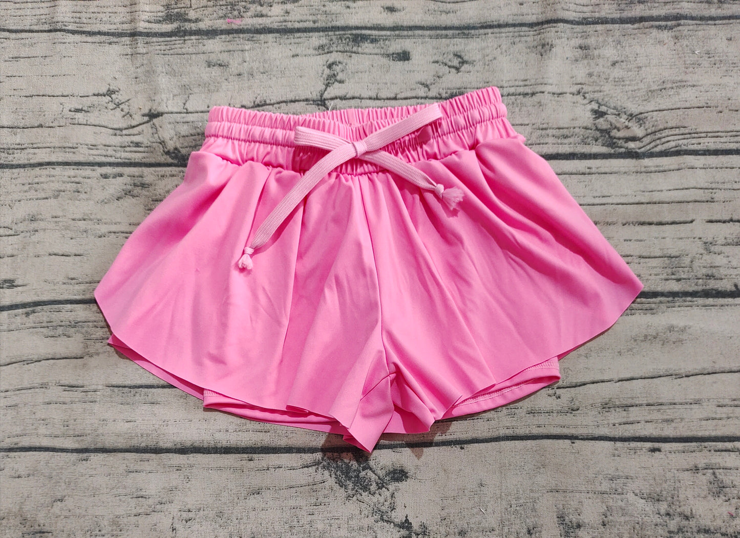 Baby Girls Pink Yoga Shorts Bottoms