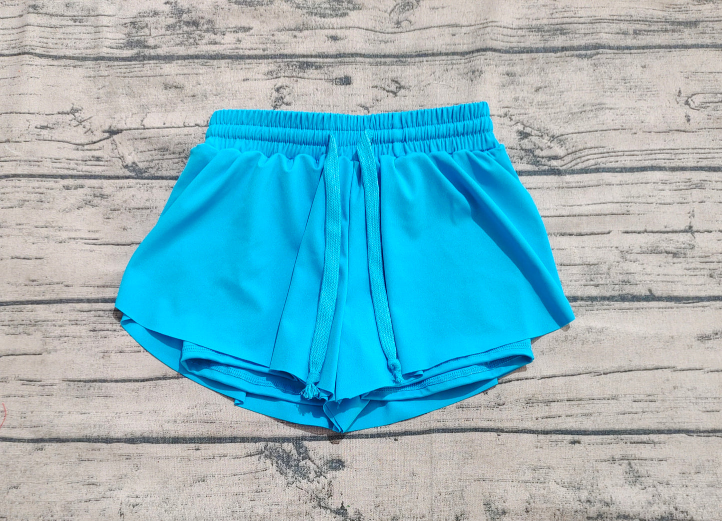 Baby Girls Blue Yoga Skort Shorts Bottoms