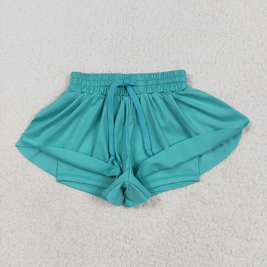 Baby Girls Aqua Yoga Shorts Bottoms