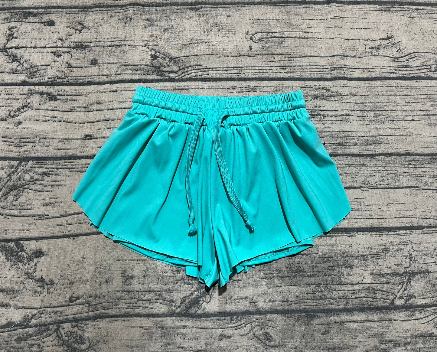 Baby Girls Aqua Yoga Shorts Bottoms