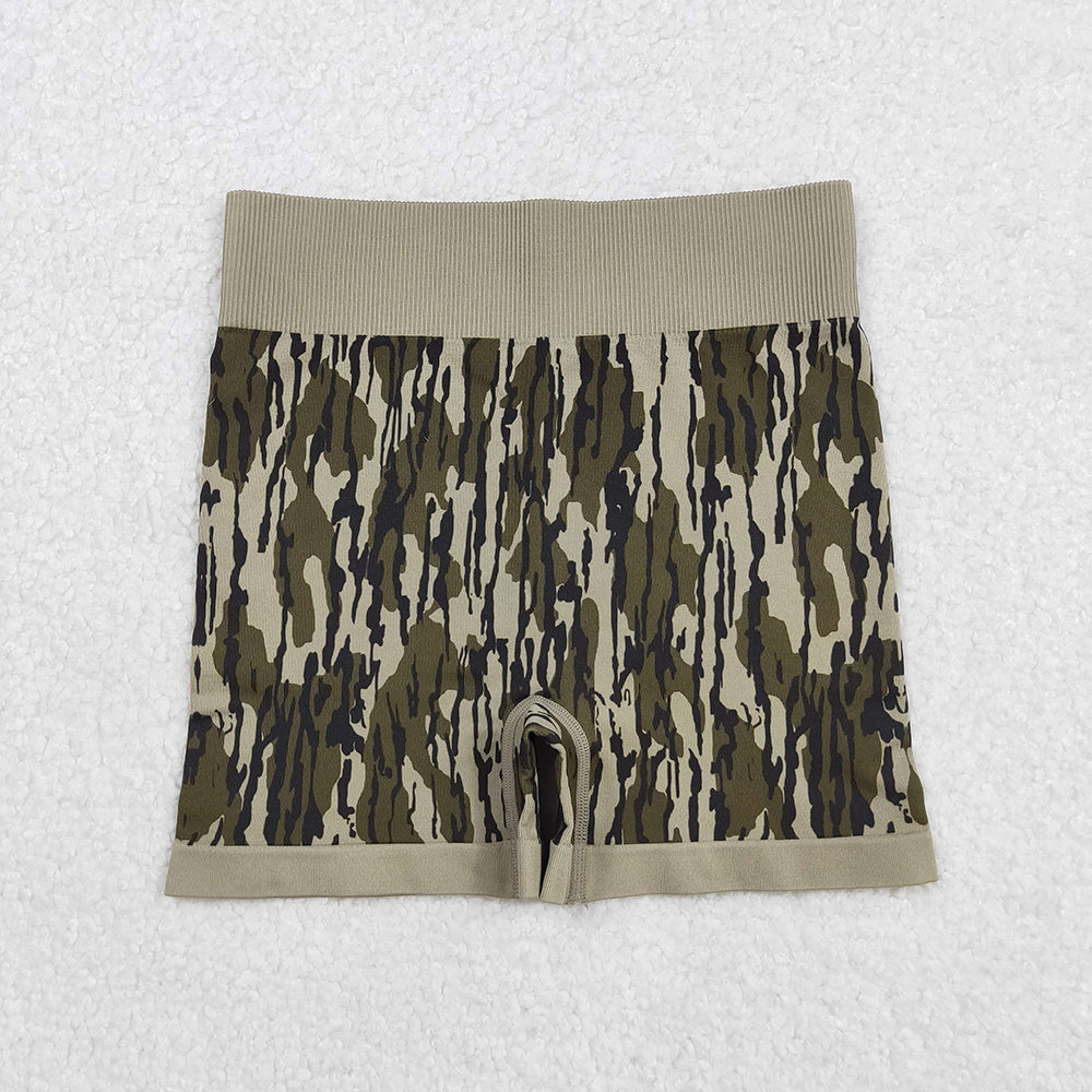 Adult Women Camo Knitted Yoga Bottoms