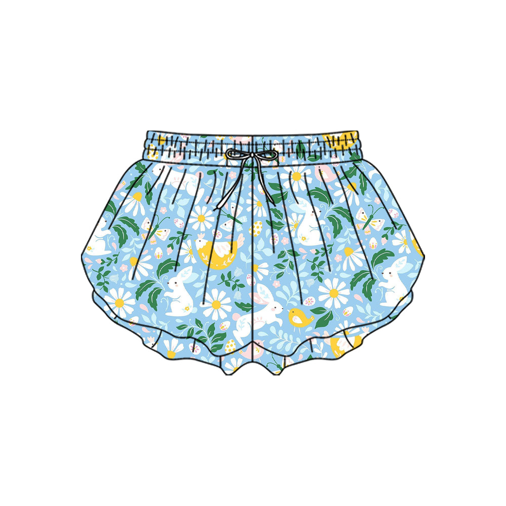 Baby Girls Rabbits Easter Yoga Butterfly Shorts Bottom Preorder