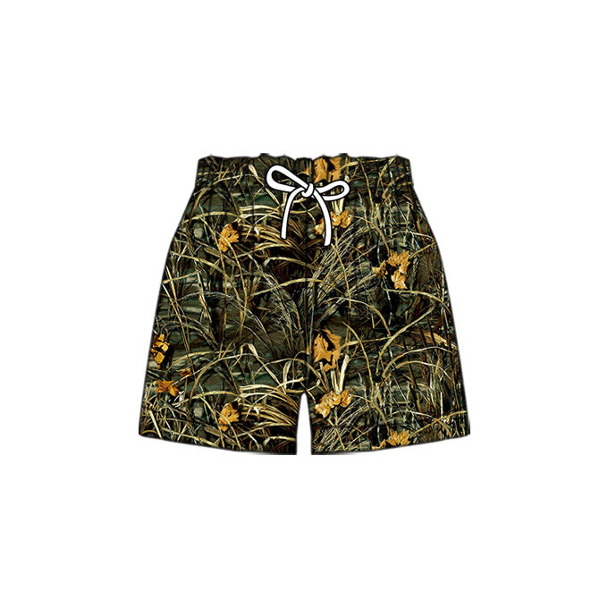 Baby Boys Leaves Camo Southern Shorts Bottom Preorder