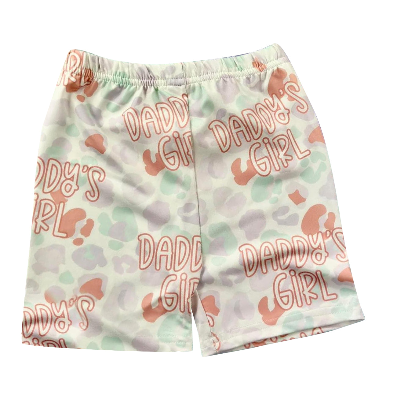 Baby Camo Daddy's Girl Biking Shorts Bottom Preorder