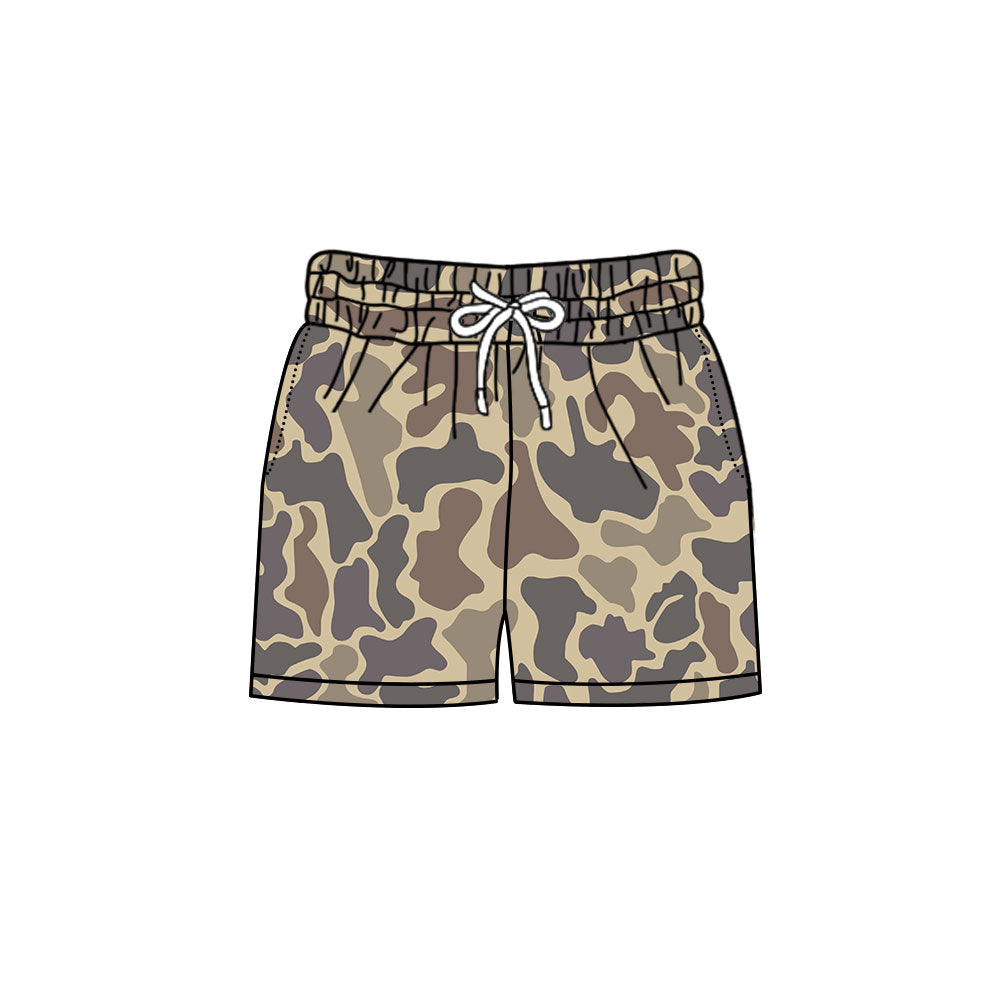 Baby Boys Southern Khaki Grey Camo Shorts Bottom Preorder