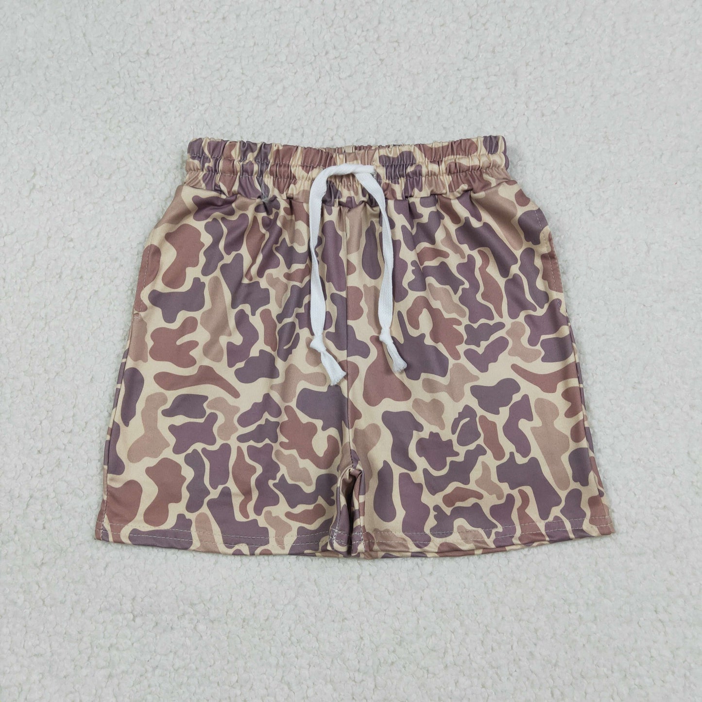 USA Shop Baby Boys Southern Khaki Camo Pockets Shorts Bottom