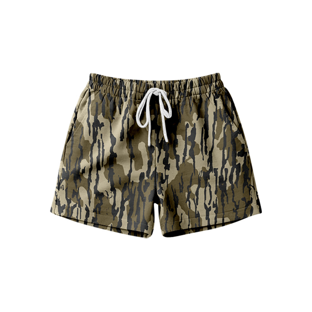 Adult Women Southern Olive Camo Pockets Shorts Bottom Preorder