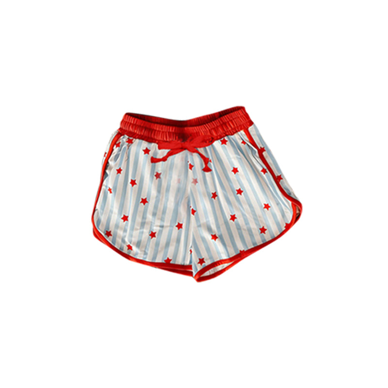 Adult Women Stars Stripe 4th of July Pockets Shorts Bottom Preorder