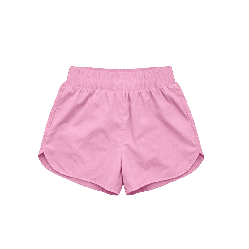 Baby Girls Light Pink Yoga Active Sport Shorts Bottom Preorder