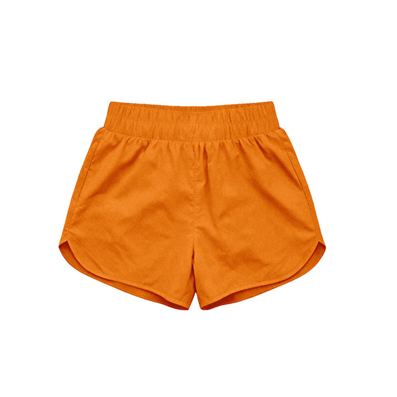 Baby Girls Orange Yoga Active Sport Shorts Bottom Preorder