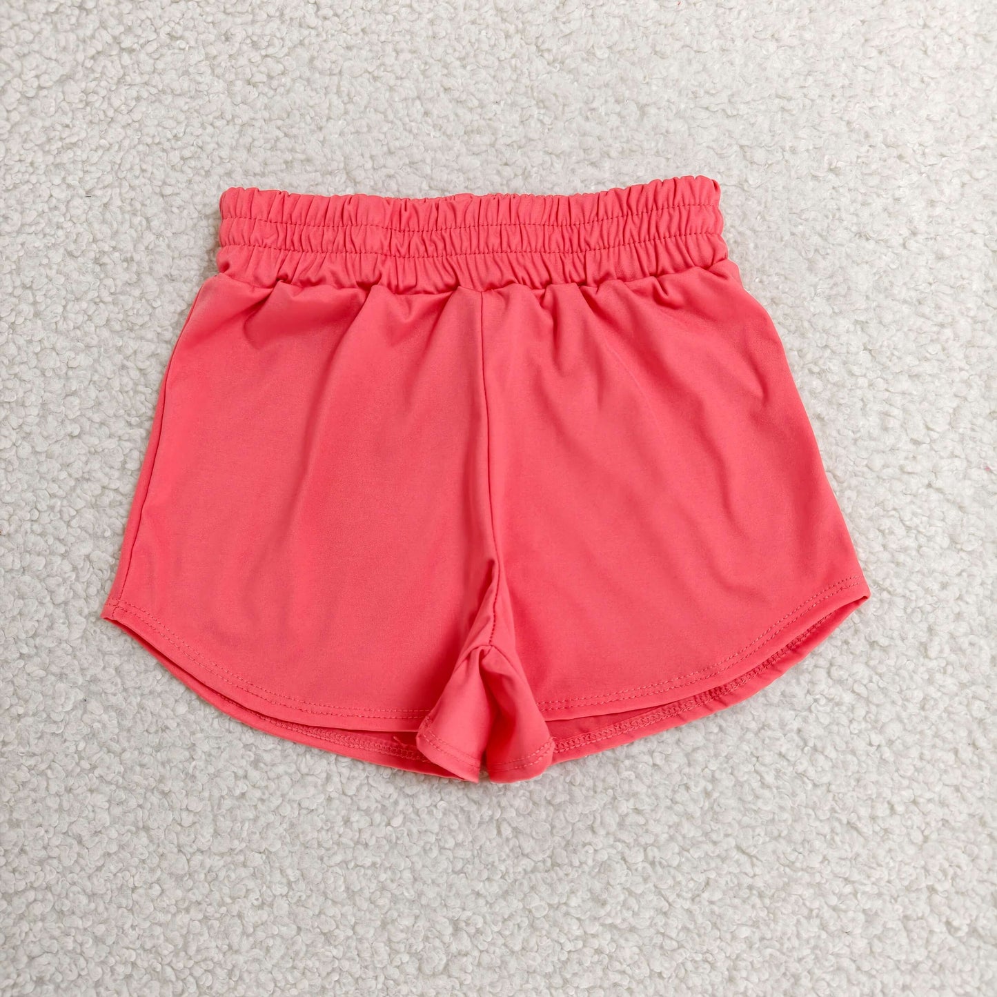 Baby Girls Watermelon Red Yoga Active Sport Shorts Bottom