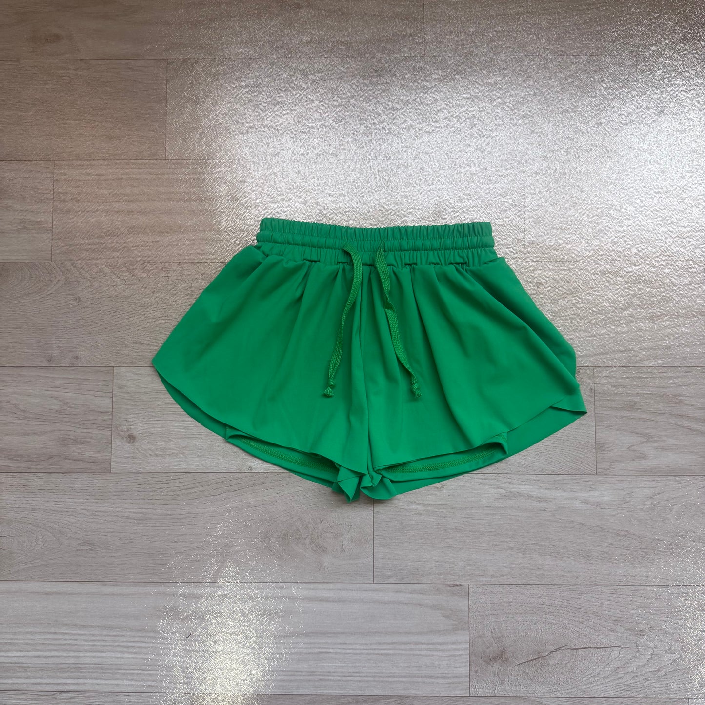 Baby Girls Green Yoga Active Butterfly Shorts Bottom