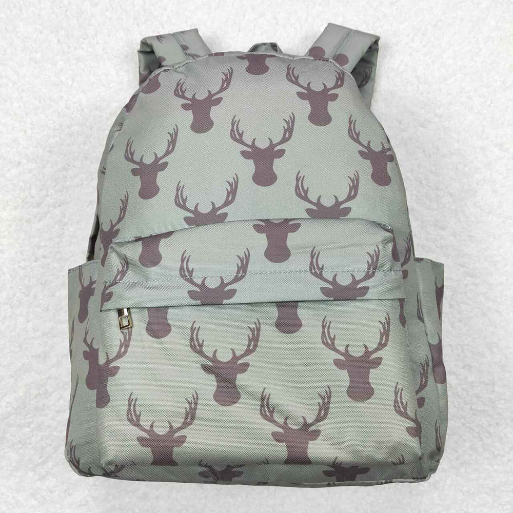 KOYI Deer Camo Backpack For Kids - 16 Inch Realistic Forest Print School Backpack For Boys & Girls - View #8