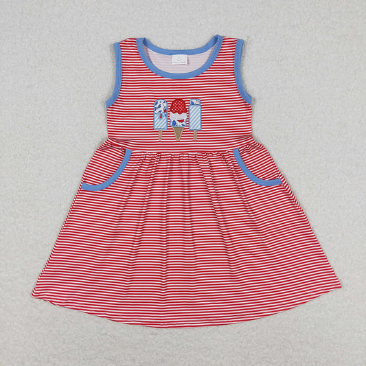 Baby Girls Boys Sibling Popstick 4th Of July Dresses Sets